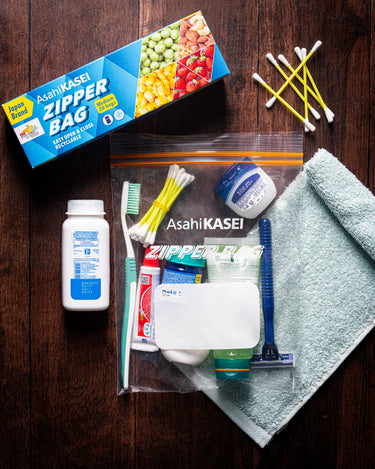 ASAHI KASEI-Zipper Bag- 27cm x 28cm-15Bags